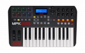 Advanced 25-Key USB/MIDI Controller Keyboard w/RGB Drum Pads