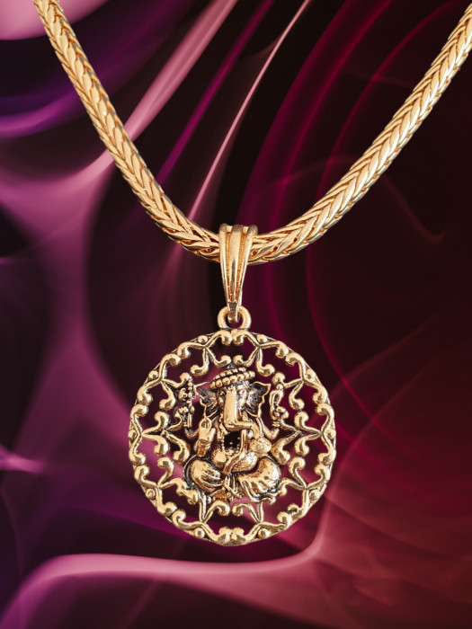 BRASS GANPATI CHAIN